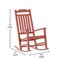 Flash Furniture Winston All-Weather Poly Resin Rocking Chair in Red JJ-C14703-RED-GG - alternate 3